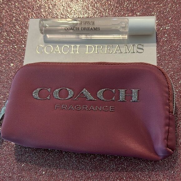 Coach Dreams Perfume & Cosmetic Case - Picture 1 of 5